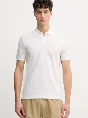 Tommy Hilfiger polo bawełniane biały