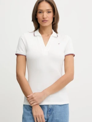 Tommy Hilfiger polo damski kolor biały WW0WW45736