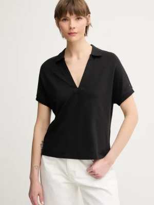 Tommy Hilfiger polo damski kolor czarny WW0WW44512