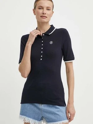 Tommy Hilfiger polo damski kolor granatowy WW0WW41288