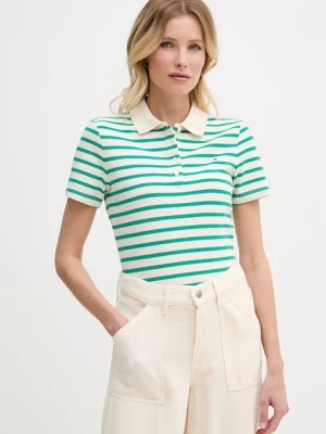 Tommy Hilfiger polo damskie z bawełną