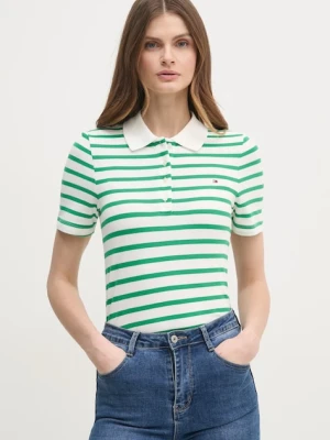 Tommy Hilfiger polo damskie z bawełną