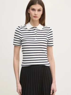Tommy Hilfiger polo damskie z bawełną