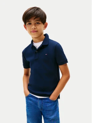 Tommy Hilfiger Polo Essential KB0KB10007 Granatowy Regular Fit