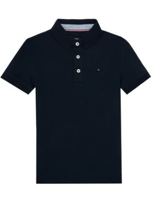 Tommy Hilfiger Polo KB0KB03975 D Granatowy Regular Fit