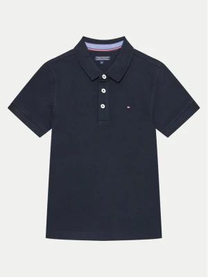Tommy Hilfiger Polo KB0KB03975 D Granatowy Regular Fit