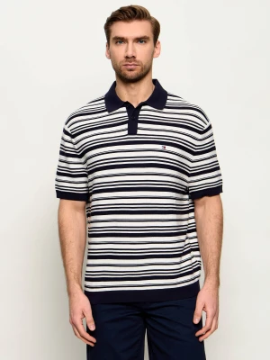 Tommy Hilfiger Polo | Loose fit granatowy
