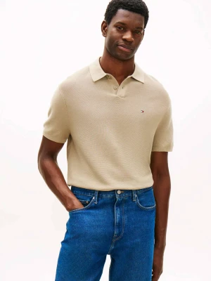 Tommy Hilfiger Polo | Loose fit beżowy