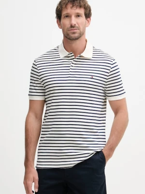 Tommy Hilfiger polo męskie bawełniane granatowy