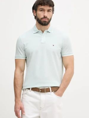 Tommy Hilfiger polo męskie z dodatkiem lnu