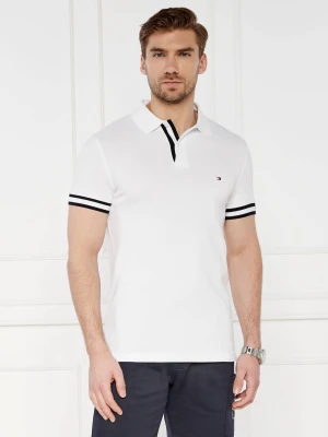 Tommy Hilfiger Polo MONOTYPE CUFF | Slim Fit biały