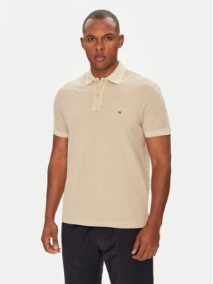 Tommy Hilfiger Polo MW0MW34757 Beżowy Regular Fit