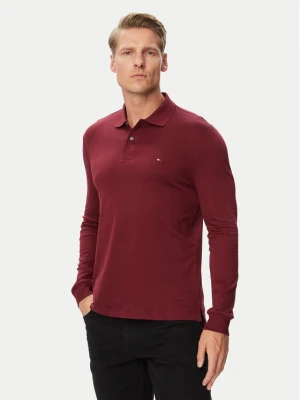 Tommy Hilfiger Polo MW0MW37317 Bordowy Regular Fit