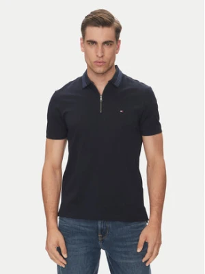 Tommy Hilfiger Polo MW0MW38473 Granatowy Regular Fit