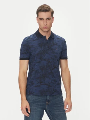 Tommy Hilfiger Polo MW0MW38475 Granatowy Regular Fit