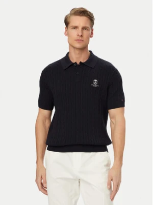 Tommy Hilfiger Polo MW0MW42788 Granatowy Regular Fit