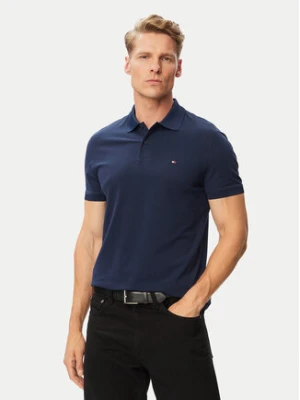 Tommy Hilfiger Polo Performance MW0MW37309 Granatowy Regular Fit