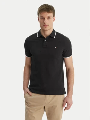 Tommy Hilfiger Polo Pique MW0MW42748 Czarny Regular Fit