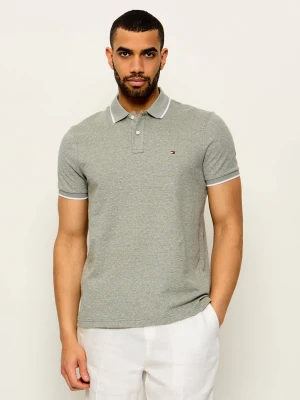 Tommy Hilfiger Polo | pique | Regular Fit | z dodatkiem lnu