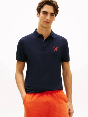 Tommy Hilfiger Polo | Regular Fit granatowy