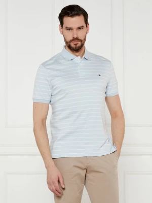 Tommy Hilfiger Polo | Regular Fit błękitny