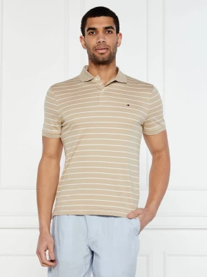 Tommy Hilfiger Polo | Regular Fit beżowy