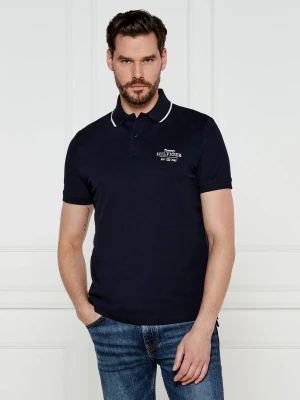 Tommy Hilfiger Polo | Regular Fit granatowy