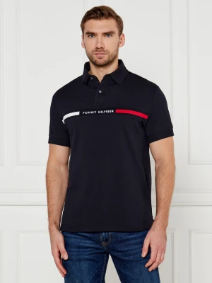 Tommy Hilfiger Polo | Regular Fit granatowy