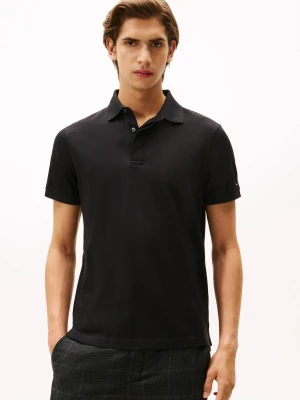 Tommy Hilfiger Polo | Regular Fit | mercerised czarny