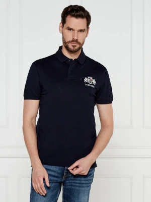 Tommy Hilfiger Polo | Regular Fit | mercerised granatowy
