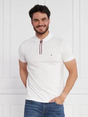 Tommy Hilfiger Polo RWB ZIP TIP YBR | Slim Fit