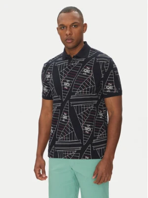 Tommy Hilfiger Polo Sailing MW0MW39309 Granatowy Regular Fit