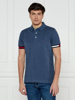 Tommy Hilfiger Polo | Slim Fit niebieski
