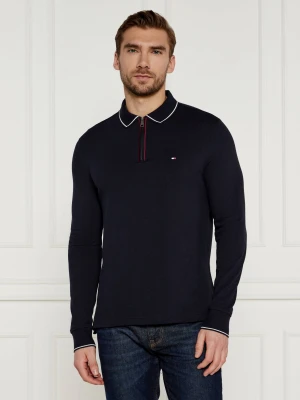 Tommy Hilfiger Polo | Slim Fit granatowy