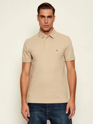 Tommy Hilfiger Polo | Slim Fit | pique beżowy