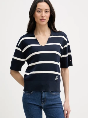 Tommy Hilfiger polo swetrowe damskie bawełniane
