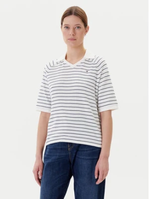 Tommy Hilfiger Polo WW0WW45694 Granatowy Regular Fit
