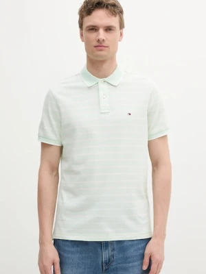 Tommy Hilfiger polo męskie z dodatkiem lnu
