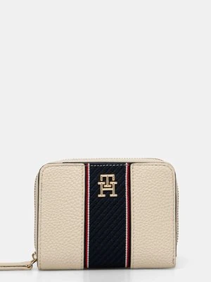 Tommy Hilfiger portfel damski kolor beżowy AW0AW16924