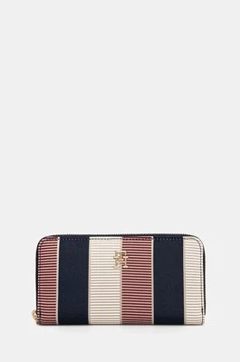 Tommy Hilfiger portfel damski kolor beżowy AW0AW17010