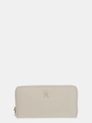 Tommy Hilfiger portfel damski kolor beżowy AW0AW17482