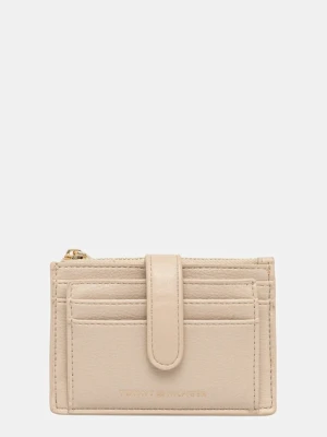Tommy Hilfiger portfel damski kolor beżowy AW0AW18027