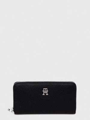 Tommy Hilfiger portfel damski kolor czarny AW0AW15181