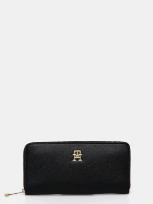 Tommy Hilfiger portfel damski kolor czarny AW0AW16927