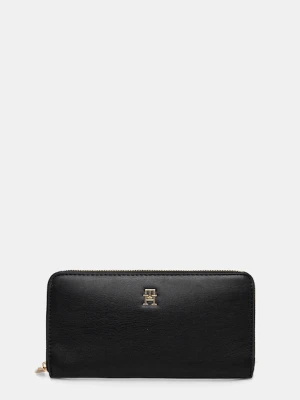 Tommy Hilfiger portfel damski kolor czarny AW0AW17744