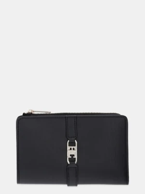 Tommy Hilfiger portfel damski kolor czarny AW0AW17752