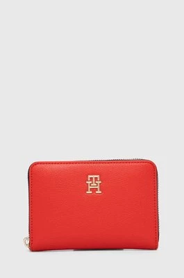 Tommy Hilfiger portfel damski kolor czerwony AW0AW16092