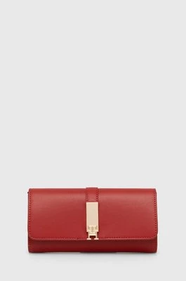 Tommy Hilfiger portfel damski kolor czerwony AW0AW16338