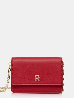 Tommy Hilfiger portfel damski kolor czerwony AW0AW18248