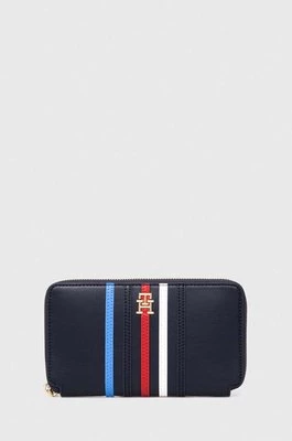 Tommy Hilfiger portfel damski kolor granatowy AW0AW16165